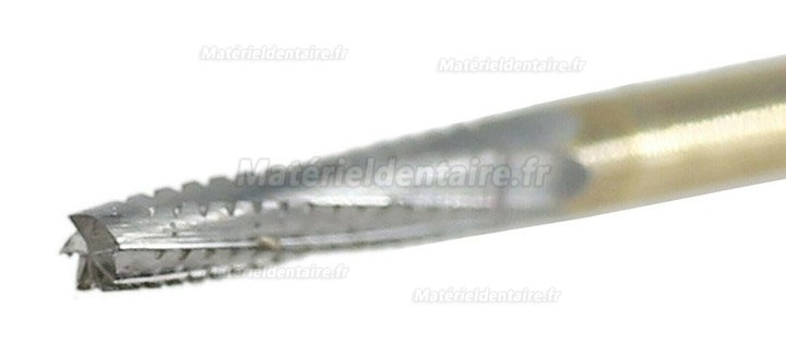 10pièces FG SURG 702LL fraise en carbure d'extraction de dents de sagesse dentaire